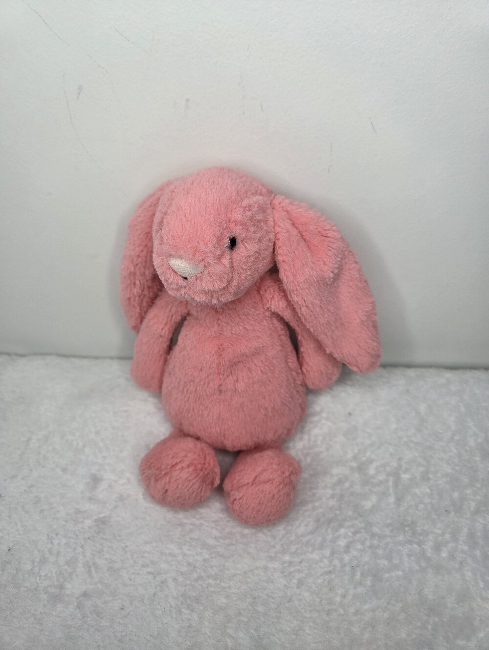 VGUC Jellycat Small Bashful Coral Bunny